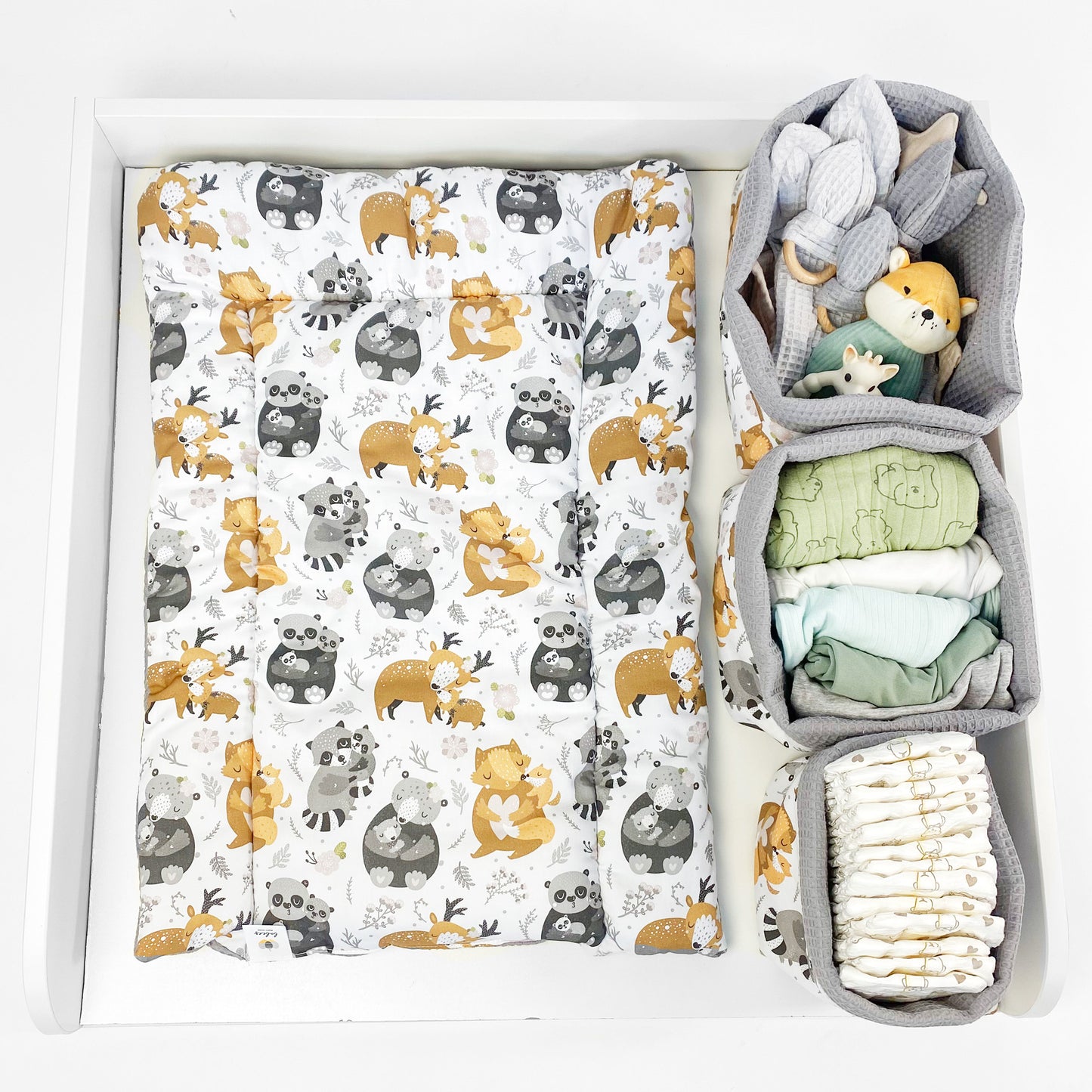 Utensilo CUTE ANIMALS Körbchen Set 3 Stück