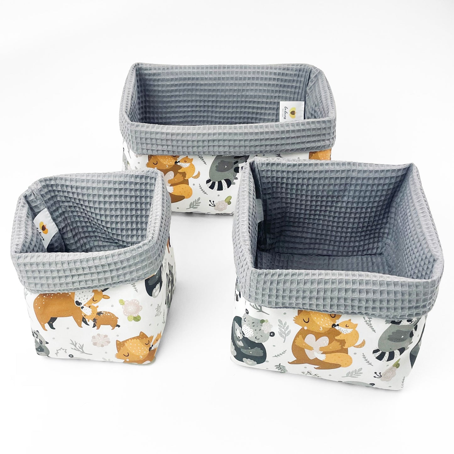 Utensilo CUTE ANIMALS Körbchen Set 3 Stück